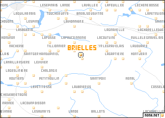 map of Brielles