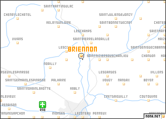 map of Briennon