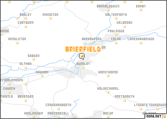 map of Brierfield