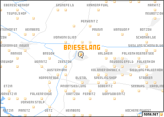 map of Brieselang