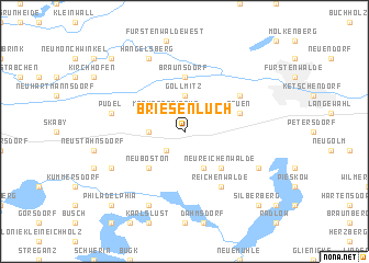 map of Briesenluch