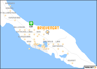 map of Brievengat