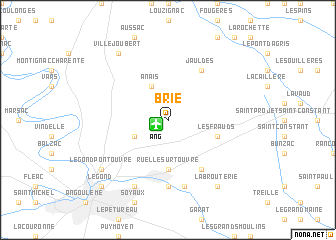 map of Brie