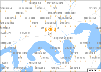 map of Brifu