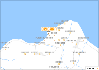 map of Brigaan