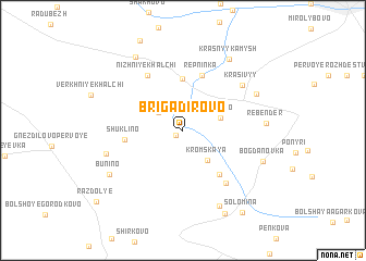 map of Brigadirovo