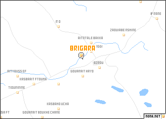 map of Brigara