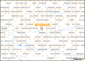 map of Brigaude
