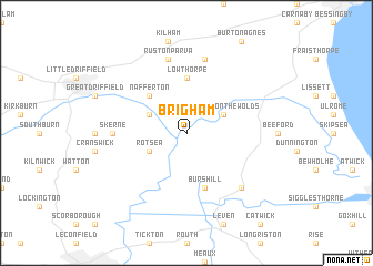 map of Brigham