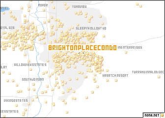 map of Brighton Place Condo