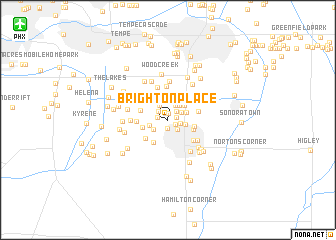 map of Brighton Place