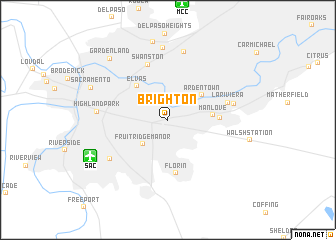 map of Brighton