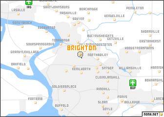 map of Brighton