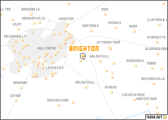 map of Brighton