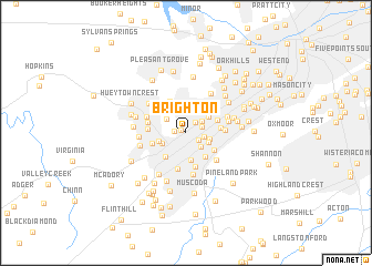 map of Brighton