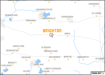 map of Brighton