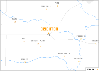 map of Brighton