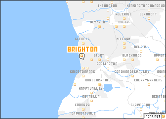 map of Brighton