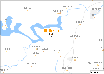 map of Brights