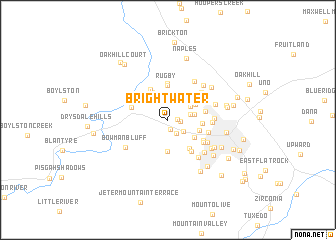 map of Brightwater