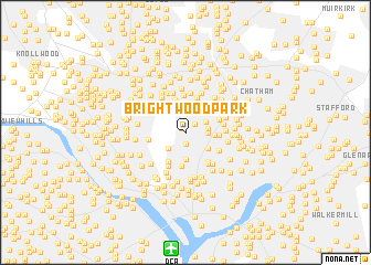 map of Brightwood Park