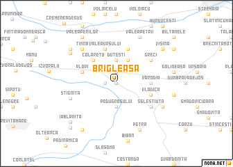 map of Brîgleasa