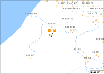 map of Brij