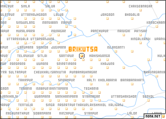 map of Brikutsa