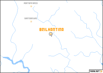 map of Brilhantina