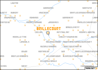 map of Brillecourt