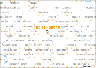 map of Brillhäuser