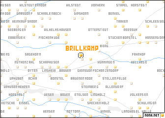 map of Brillkamp