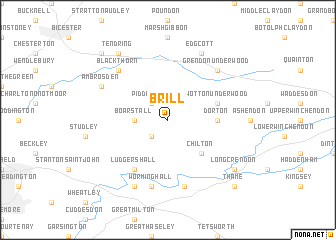 map of Brill