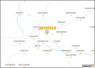 map of Brimonga