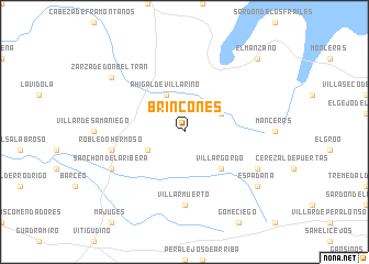 map of Brincones