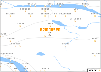 map of Bringåsen