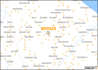 map of Bringes