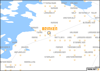 map of Brinken