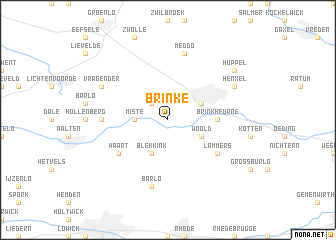 map of Brinke