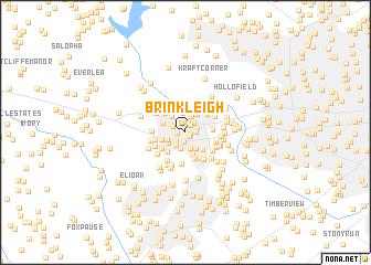 map of Brinkleigh