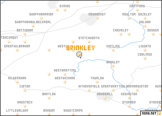 map of Brinkley