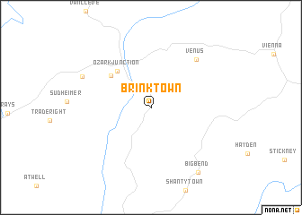 map of Brinktown