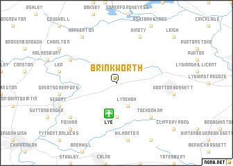 map of Brinkworth