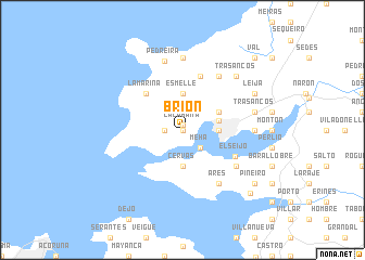 map of Brion