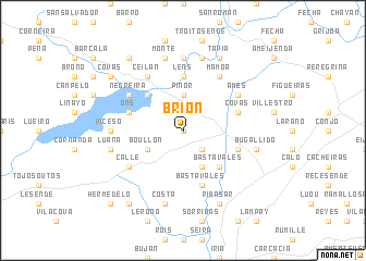 map of Brion