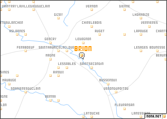 map of Brion