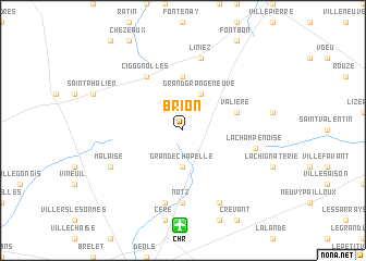 map of Brion