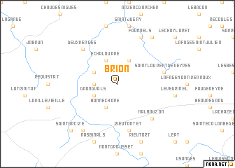 map of Brion