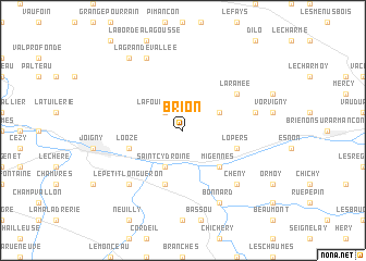 map of Brion