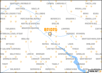 map of Briord